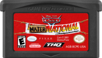 Cars Mater-National Championship GameBoy Advance US box art